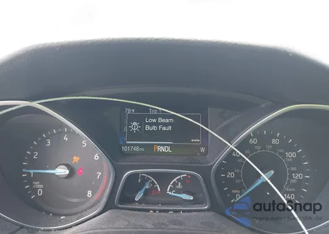 2017 Ford Focus Se из США, поврежденный, VIN 1FADP3F23HL278639